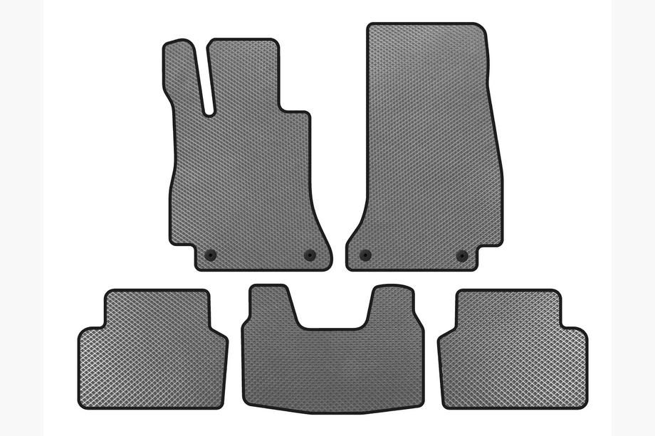 Mercedes E-class W213 2016-2023 EVA Floor Mats (SD, Gray) Image