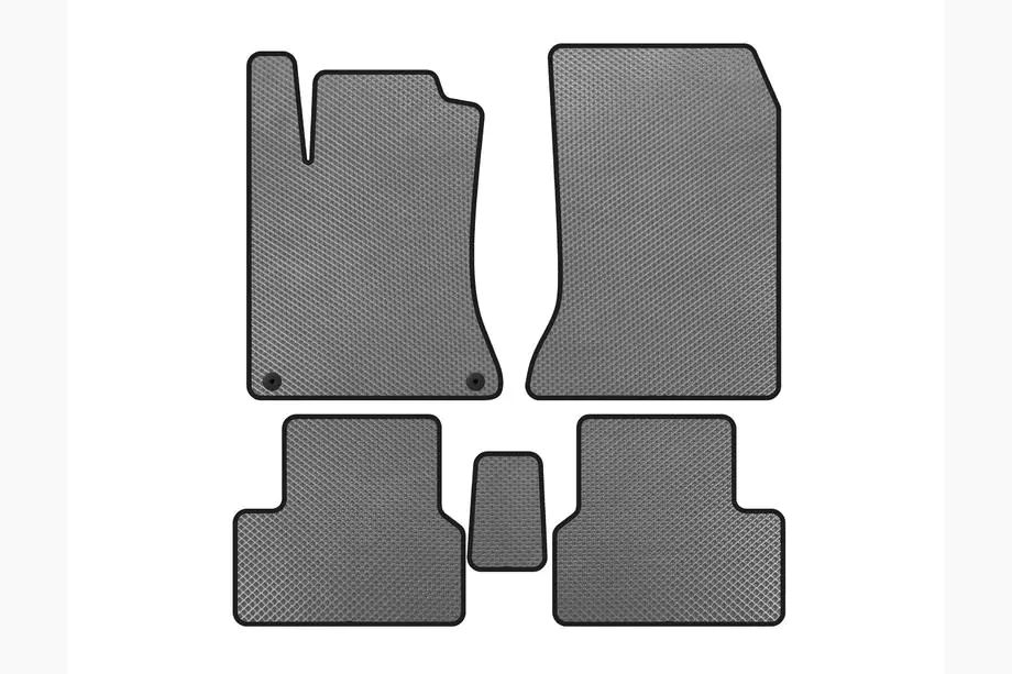 Mercedes B-class W246 2011-2018 EVA Floor Mats (2011-2014, Gray) Image