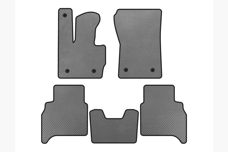 Mercedes G class W463 2018-2024 EVA Floor Mats (Automatic, Gray) Image