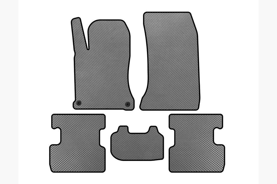 Mercedes GLA X156 2014-2019 EVA Floor Mats (Gray) Image