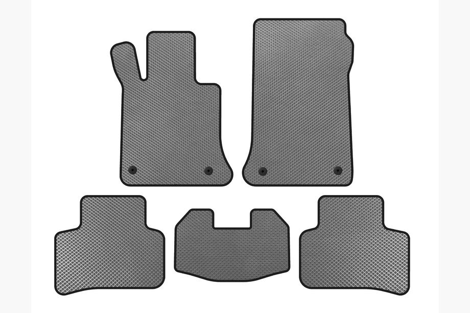 Mercedes GLK class X204 2008-2015 EVA Floor Mats (Gray) Image