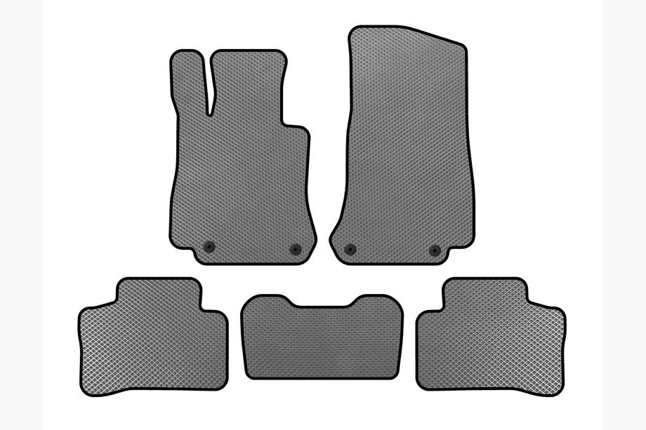 Mercedes GLC X253 2015-2022 EVA Floor Mats (Gray) Image