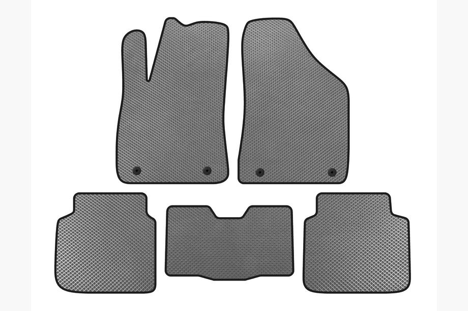 MG 350 2010-2016 EVA Floor Mats (Gray) Image
