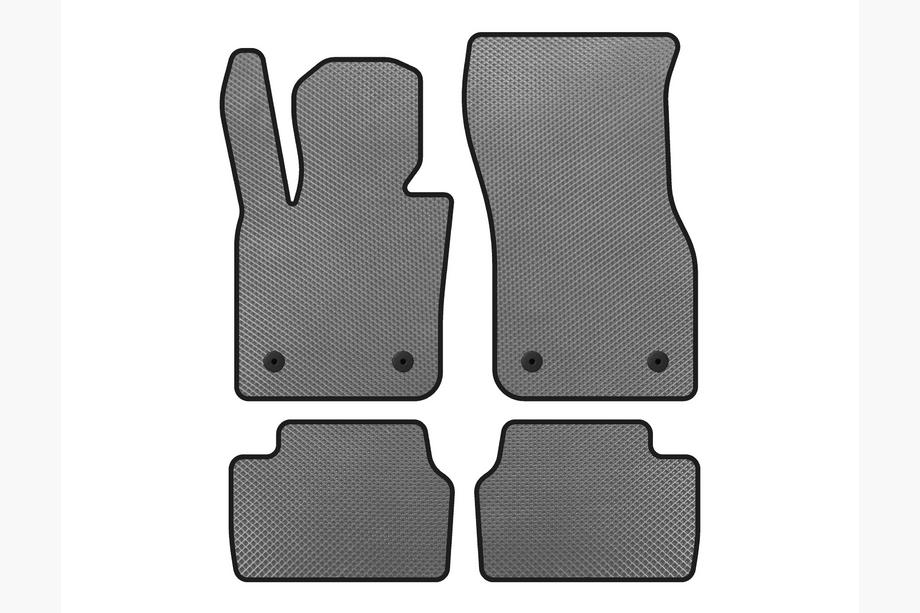 Mini Cooper F55/56/57 2014-2023 EVA Floor Mats (for F55, 5-Door, Gray) Photo 1