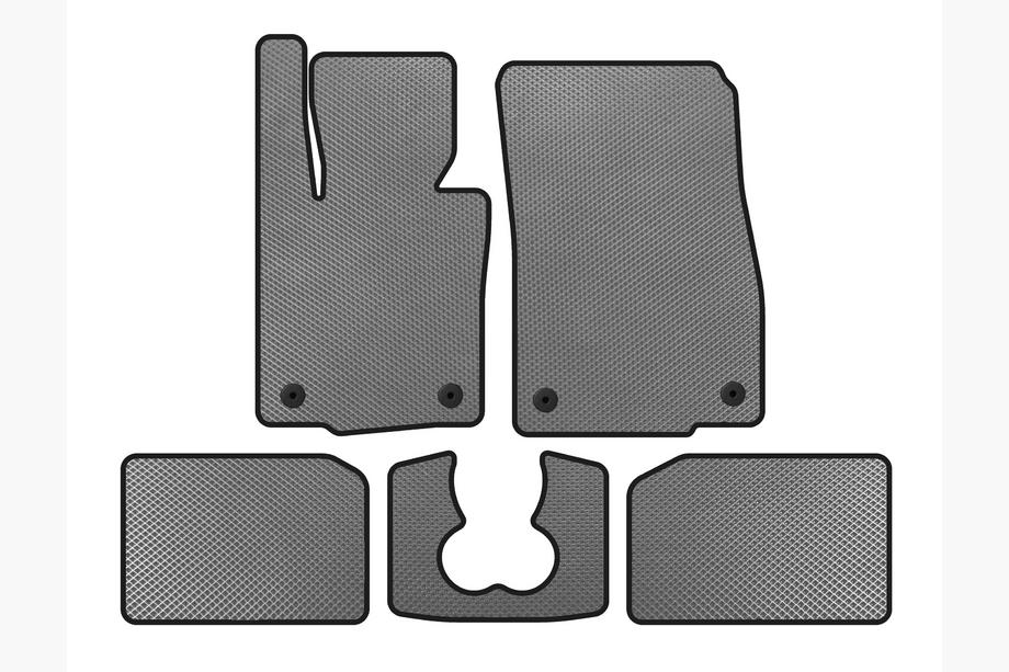 Mini Cooper F55/56/57 2014-2023 EVA Floor Mats (for S F55, 5-Door, Gray) Image