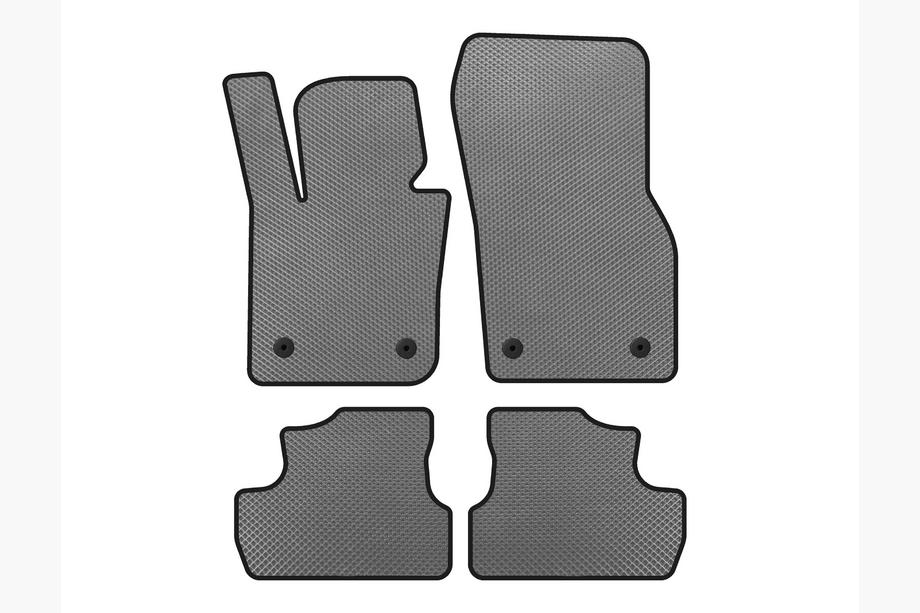 Mini Cooper F55/56/57 2014-2023 EVA Floor Mats (for S F56, Gray) Image