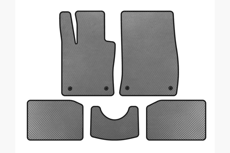 Mini Countryman R60 2010-2017 EVA Floor Mats (SD Trim, Gray) Image
