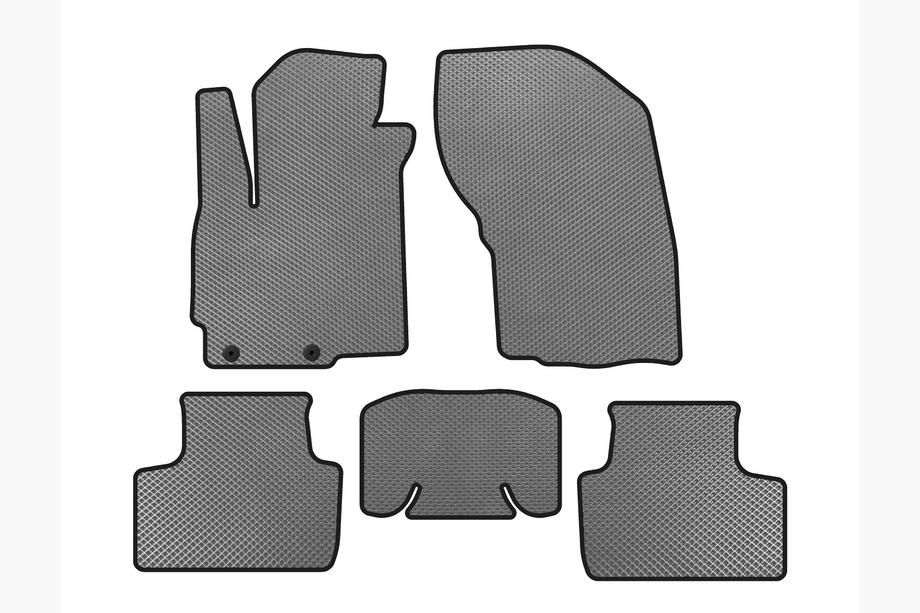 Mitsubishi ASX 2010-2023 EVA Floor Mats (2019-2023, Gray) Image