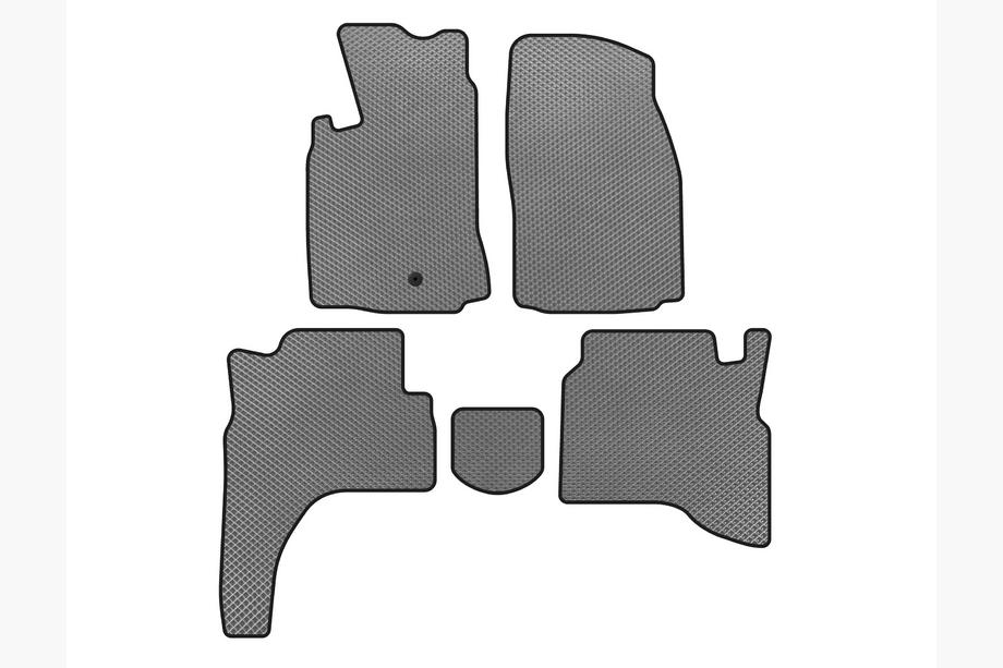 Mitsubishi Pajero Sport 1996-2007 EVA Floor Mats (Gray) Image