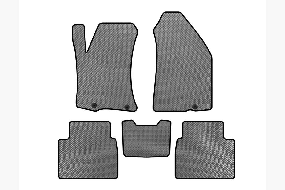 Nissan Altima 2012-2018 EVA Floor Mats (SD, Gray) Image