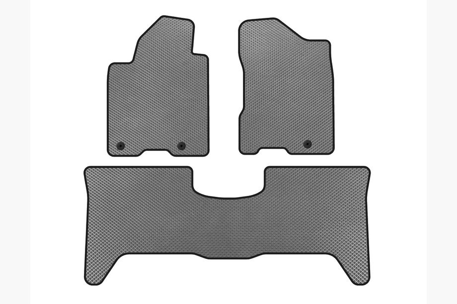 Nissan Armada 2003-2015 EVA Floor Mats (2 Rows, 2003-2008, Gray) Image