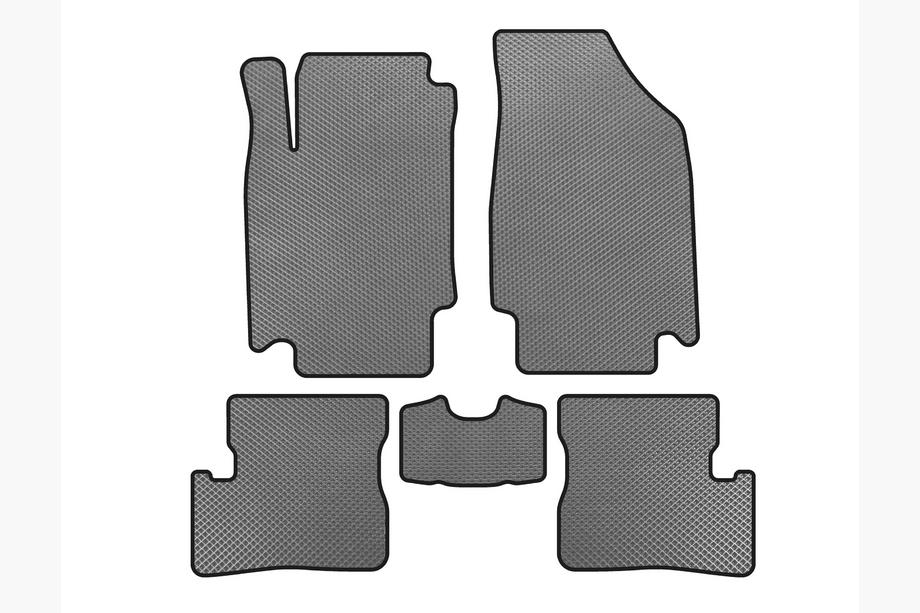 Nissan Micra K12 2003-2010 EVA Floor Mats (HB, Gray) Image