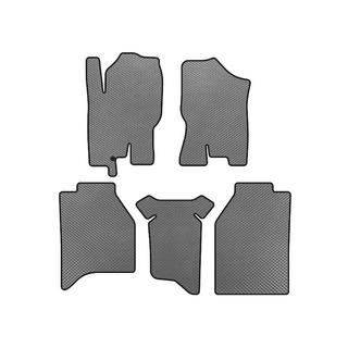 EVA floor mats (without storage compartments, grey)