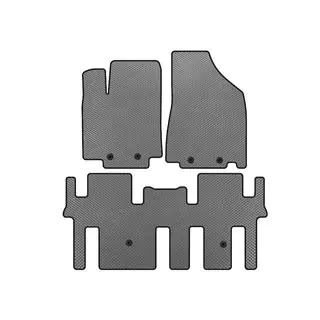 EVA Floor Mats (2 Rows, Gray)