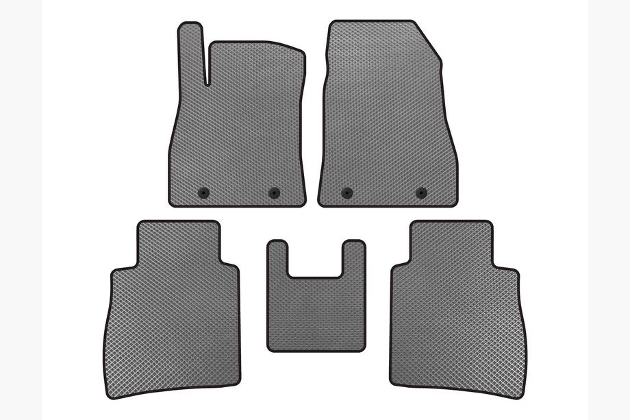 Nissan Sentra 2012-2019 EVA Floor Mats (SD, Gray) Image