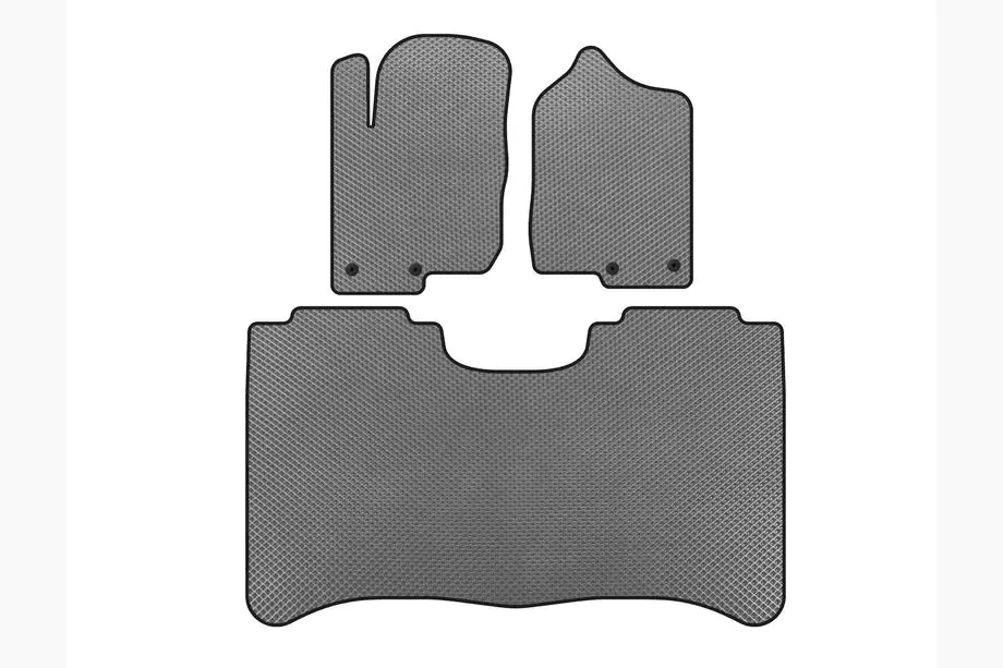 Nissan Titan 2004-2011 EVA Floor Mats (Gray) Image