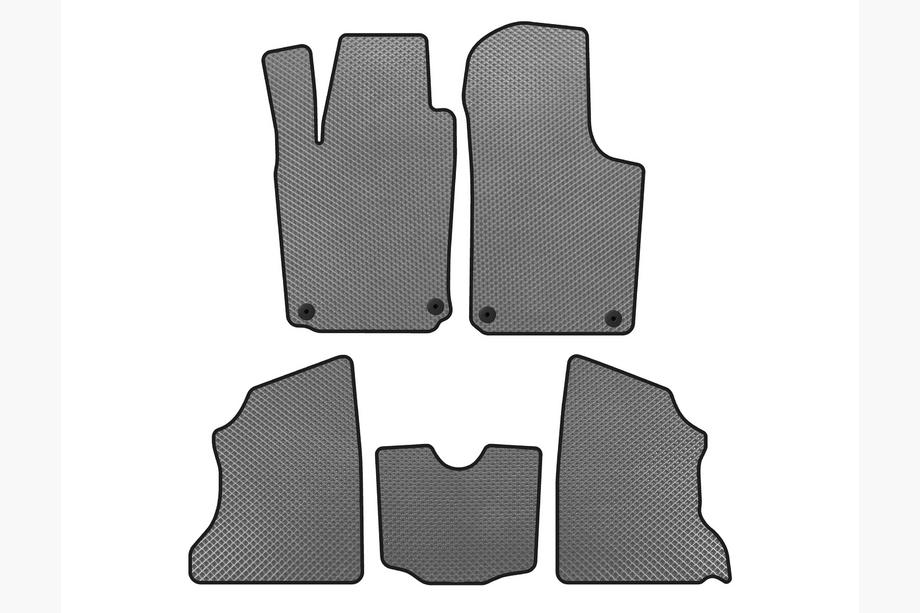 Opel Combo 2002–2012 EVA Floor Mats (Gray) Image