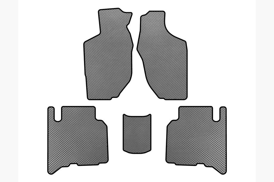 Opel Frontera 1998-2003 EVA Floor Mats (5-Door, Grey) Image