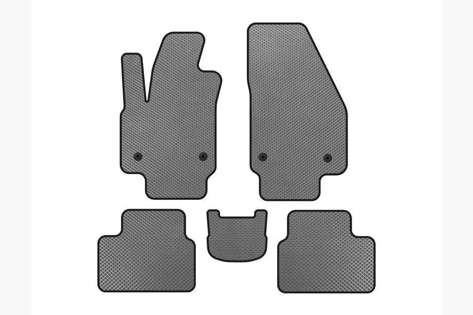 Opel Meriva 2010-2017 EVA Floor Mats (Gray) Image