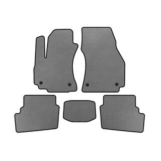EVA Floor Mats (2 Rows, 2003-2005, 7-Seater, Grey) Opel Zafira A 1998-2005