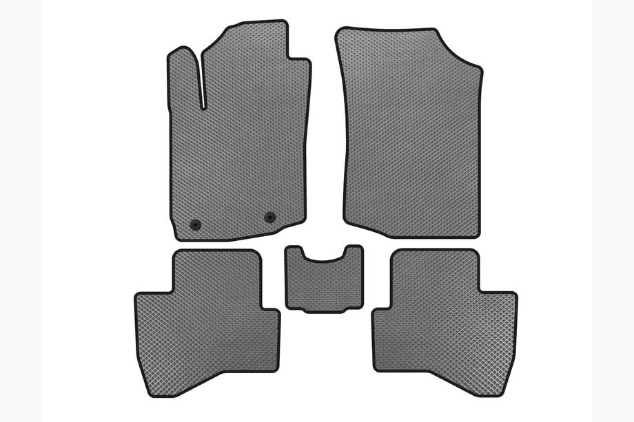 Peugeot 108 2014-2021 EVA Floor Mats (HB, Gray) Image