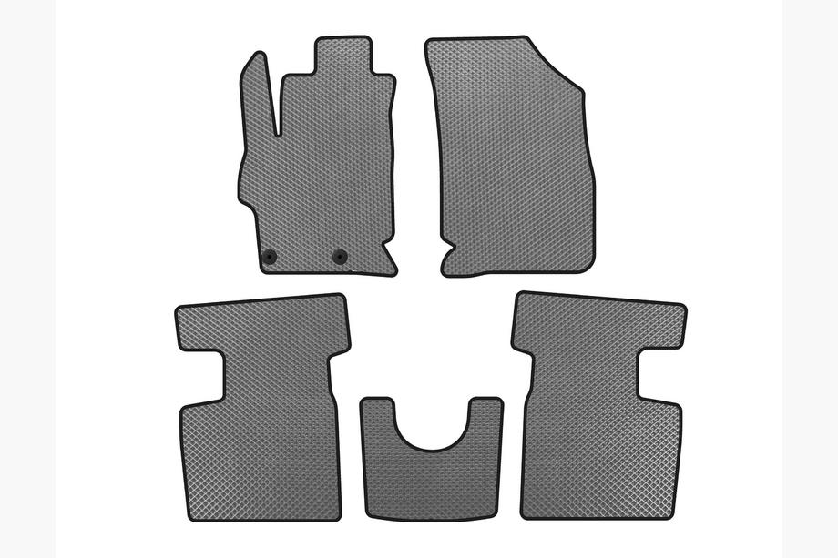 Peugeot 301 2012- EVA Floor Mats (2017+, SD, Gray) Image