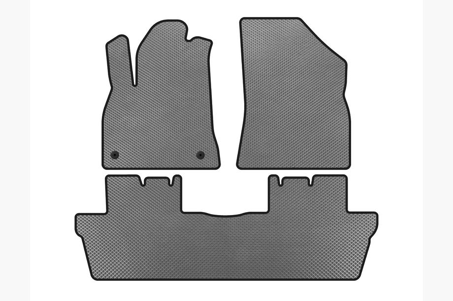 Peugeot 5008 2009-2016 EVA Floor Mats (Gray) Image
