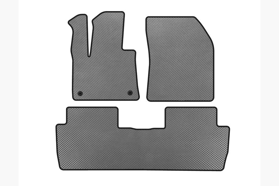 Peugeot 5008 2016-2023 EVA Floor Mats (2016-2020, Gray) Image