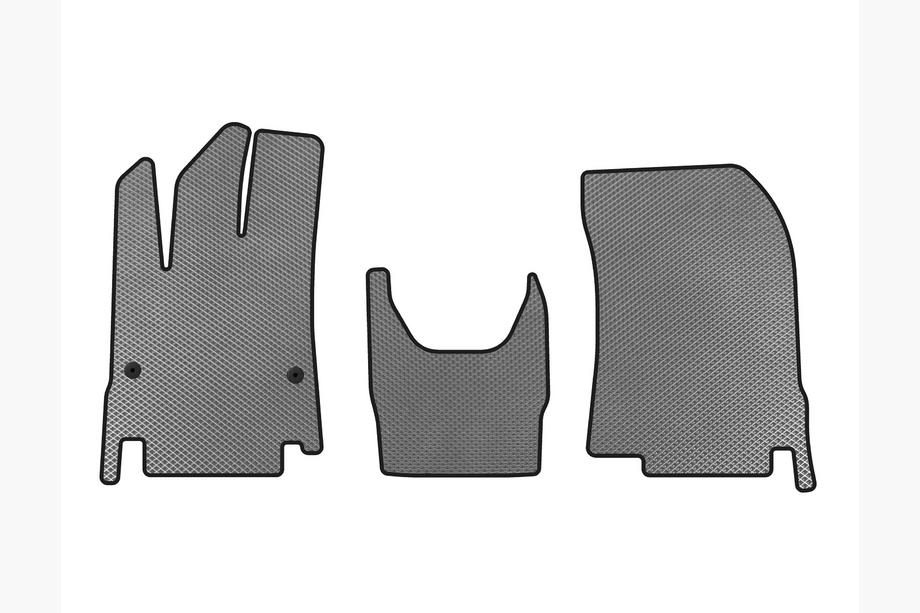 Peugeot Partner/Rifter 2019- EVA Floor Mats (Gray) Image