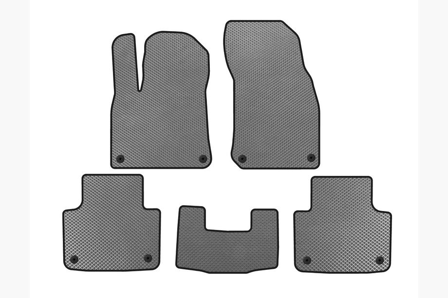 Porsche Cayenne 2018- EVA Floor Mats (Gray) Image