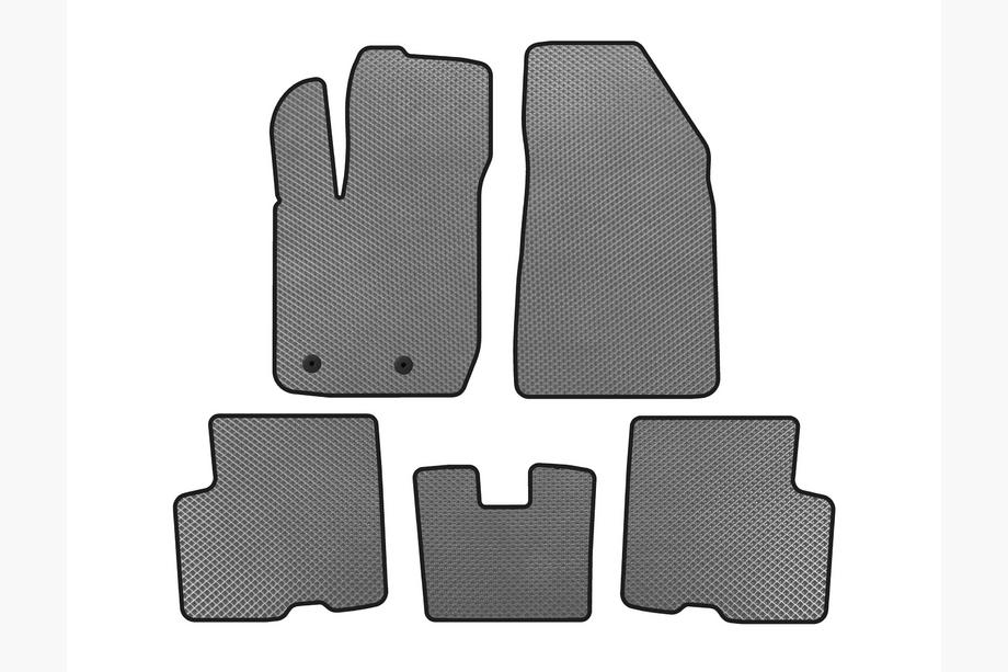 Renault Arkana 2019- EVA Floor Mats (Front-Wheel Drive, Gray) Image