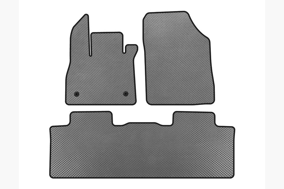Renault Espace 2014- EVA Floor Mats (5-Seater, Gray) Image