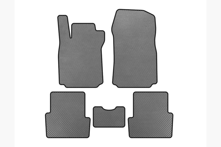 Renault Modus 2005-2012 EVA Floor Mats (Gray) Image