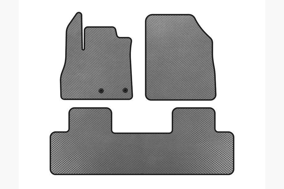 Renault Scenic/Grand 2016–2025 EVA Floor Mats (5-Seater, Gray) Photo 1