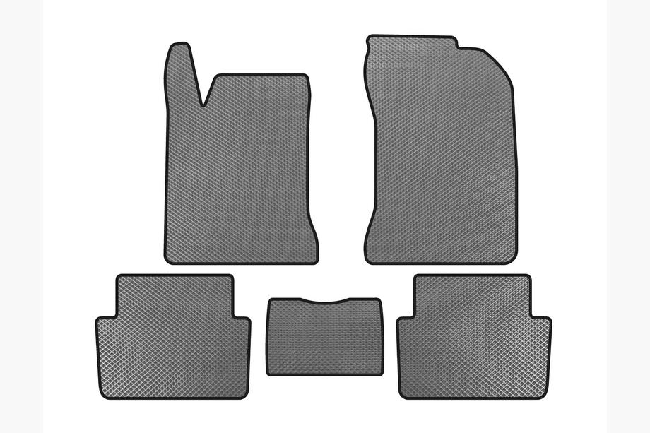 Renault Laguna 2001-2007 EVA Floor Mats (SW, Gray) Image