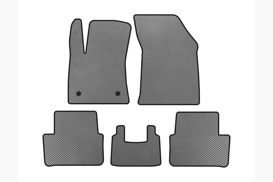 Renault Megane IV 2016-2025 EVA Floor Mats (2016-2020, SW, Gray) Image