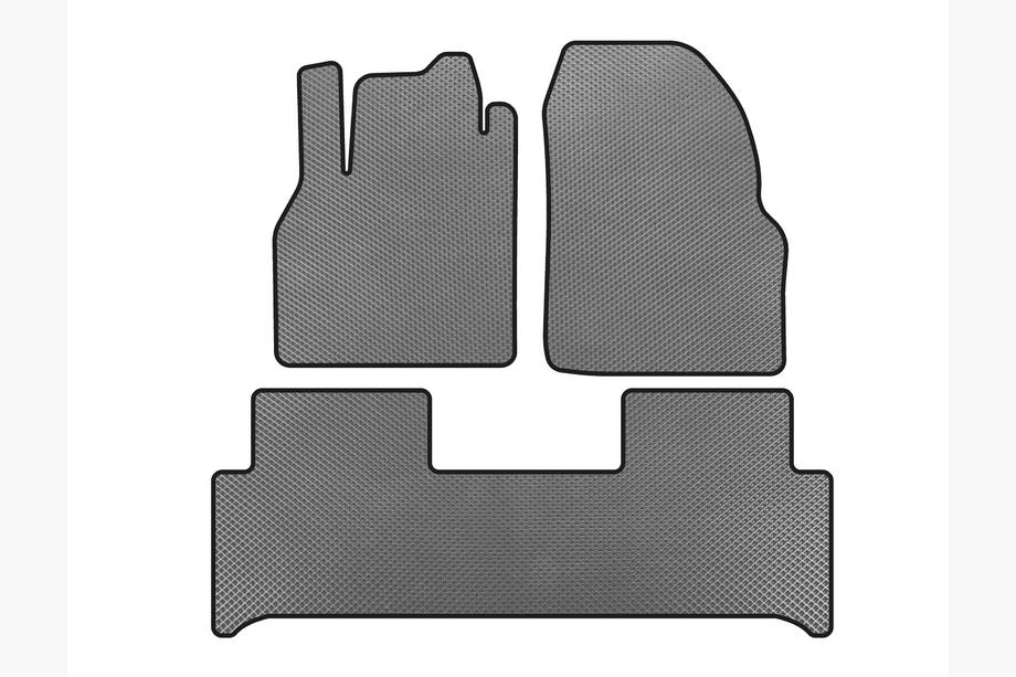 Renault Scenic/Grand 2003-2009 EVA Floor Mats (Gray) Image