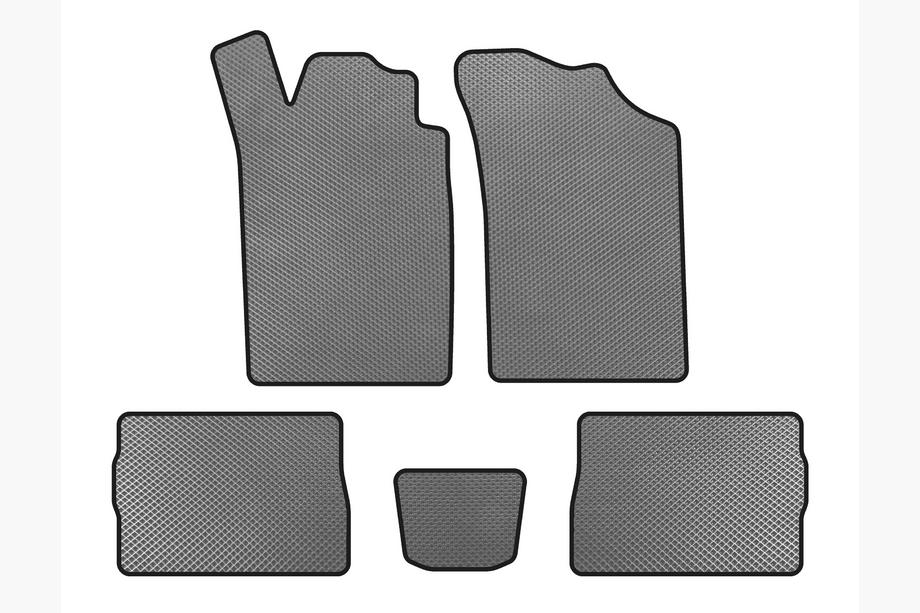 Renault Symbol 1999-2008 EVA Floor Mats (SD, Gray) Image