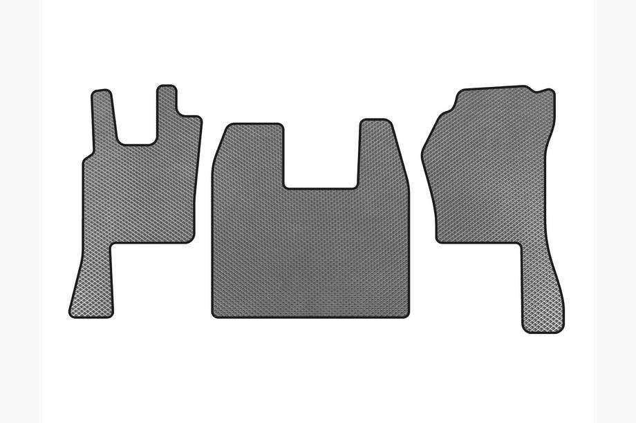 Scania P Series 2004-2017 EVA Floor Mats (Gray) Image