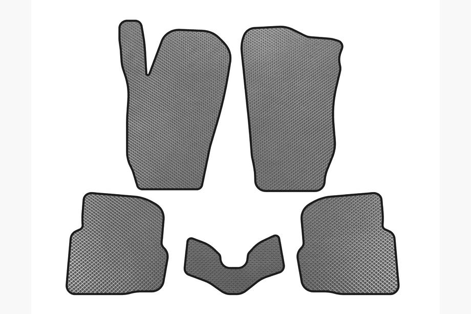 Seat Cordoba 2000-2009 EVA Floor Mats (SD, Gray) Image