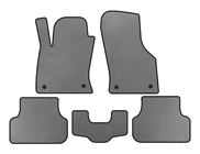 Seat Leon 2013-2020 EVA Floor Mats (2013-2016, SW, Gray) photo 1