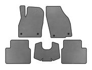 Skoda Kamiq 2019- EVA Floor Mats (Automatic, Gray) photo 1