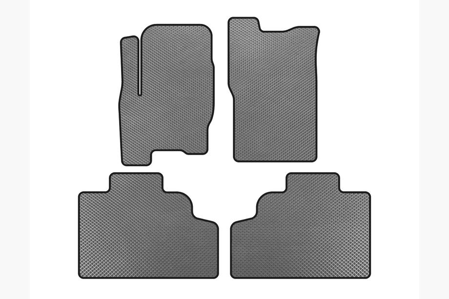 SsangYong Korando 1997-2006 EVA Floor Mats (Gray) Image