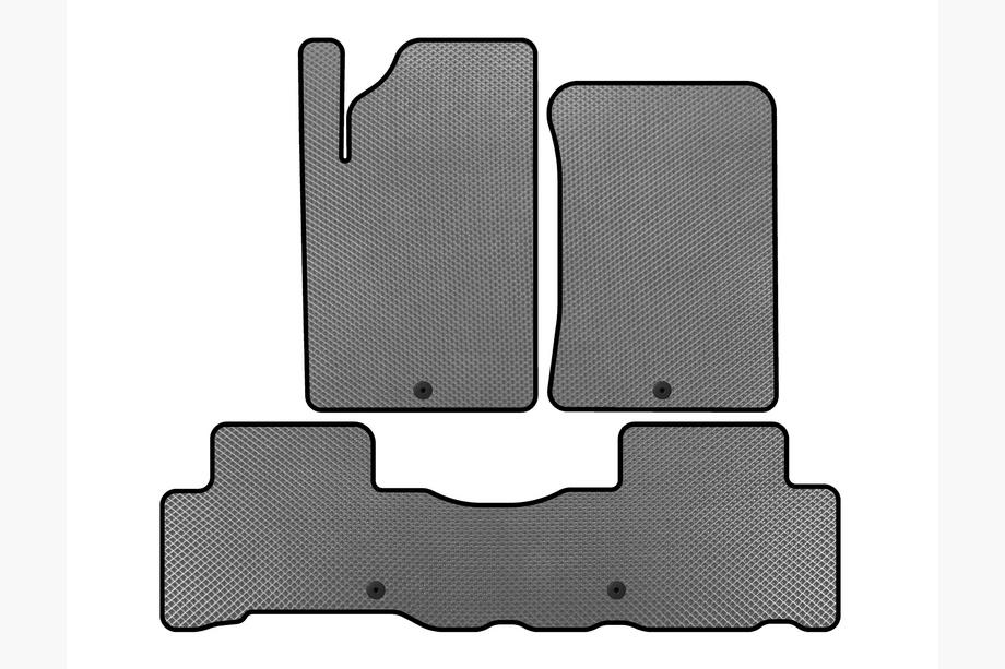 SsangYong Rexton II 2017- EVA Floor Mats (Gray) Image