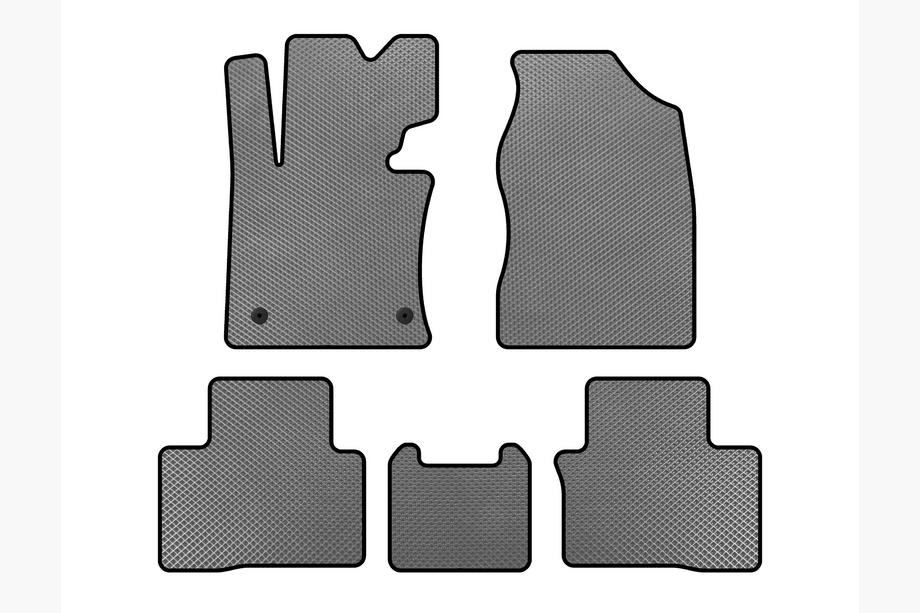 SsangYong Tivoli 2015- EVA Floor Mats (Gray) Image