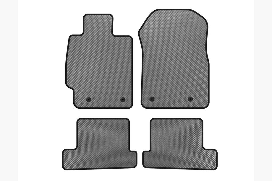 Subaru BRZ 2012-2021 EVA Floor Mats (Coupe, Gray) Image