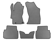 Subaru XV 2017-2023 EVA Floor Mats V2 (Gray) photo 1