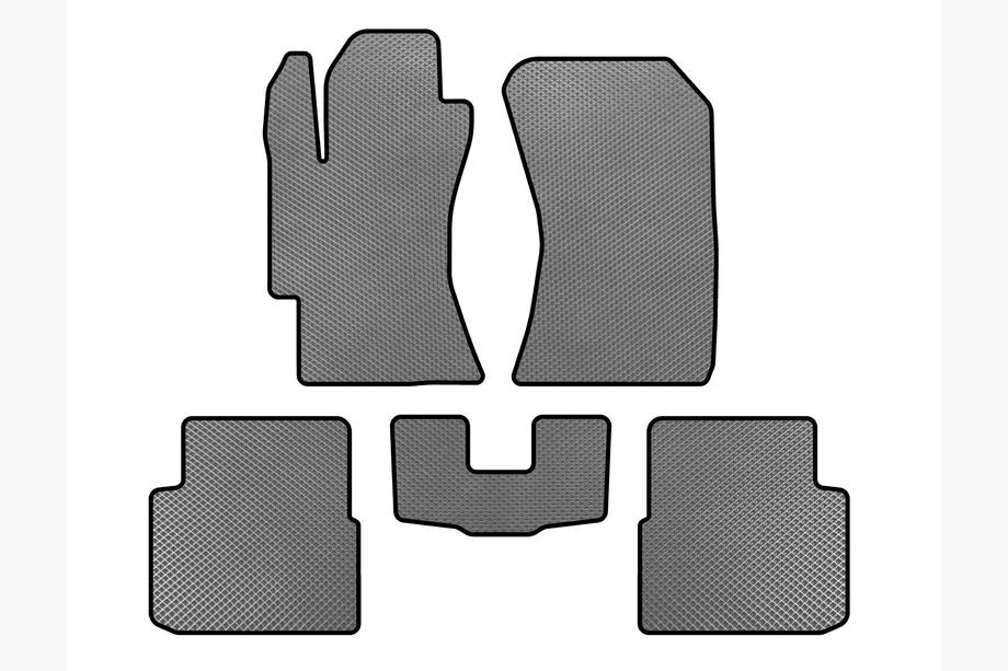 Subaru Impreza 2007-2011 EVA Floor Mats (HB, Gray) Image
