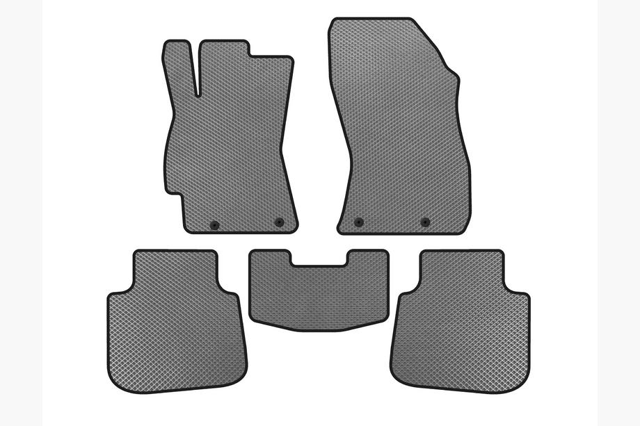 Subaru Legacy 2014-2019 EVA Floor Mats (SD, Legacy BN, Gray) Image