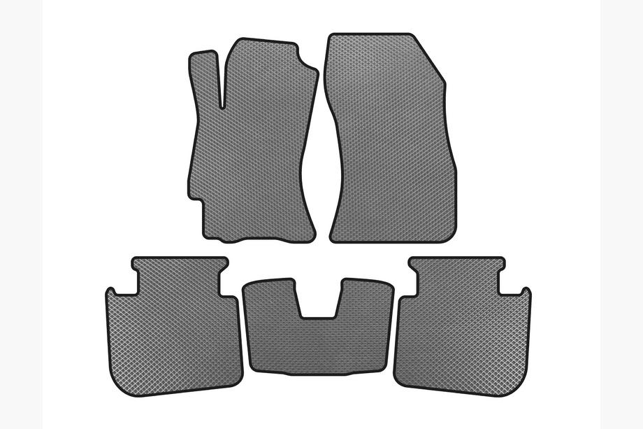 Subaru Legacy 2009-2014 EVA Floor Mats (2009-2013, SD, Gray) Image